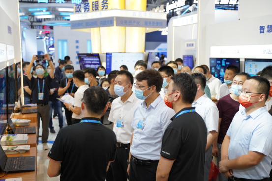 第五届数字中国建设成果展览会开馆首日，南威软件集团日程大事记