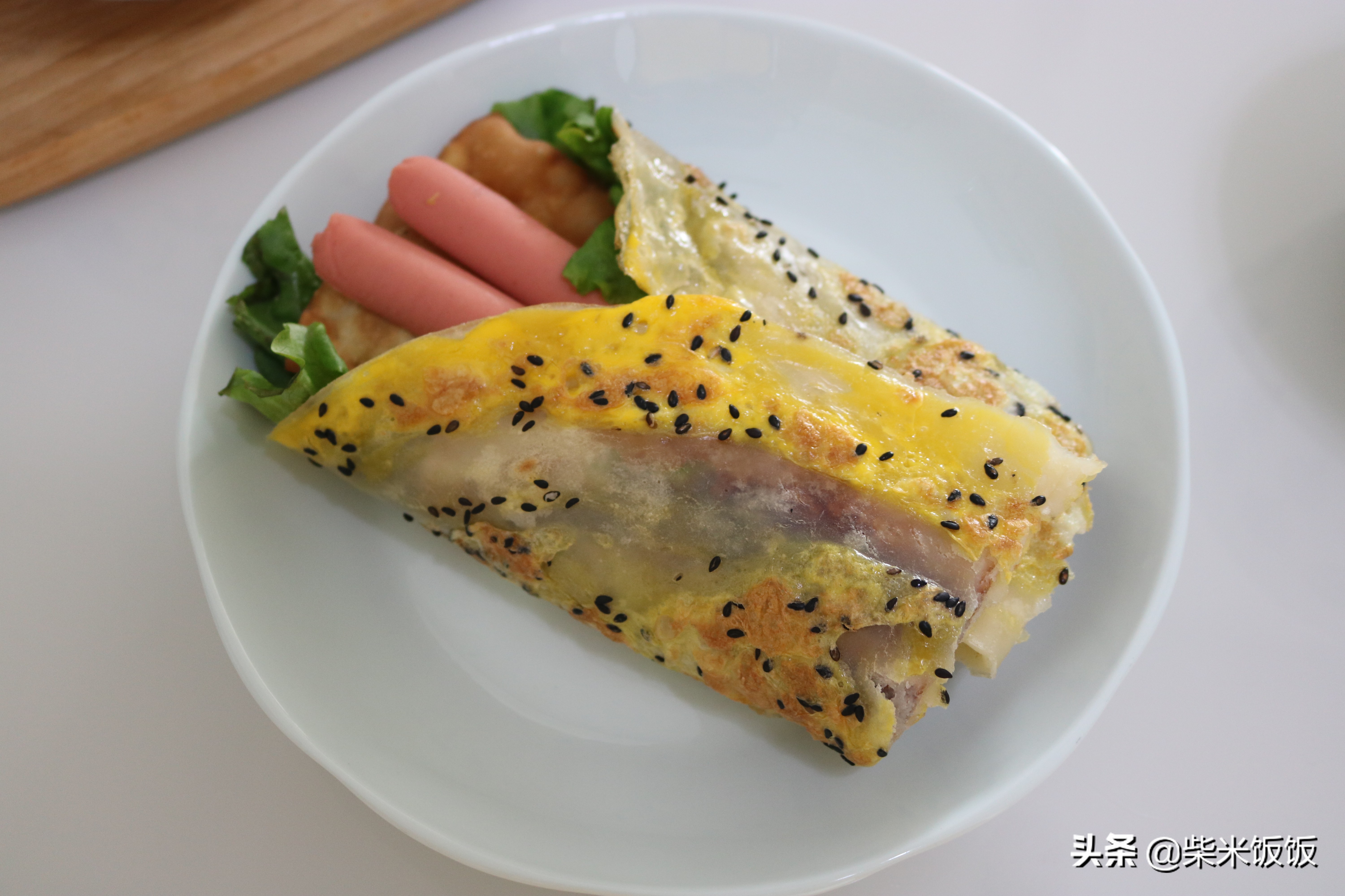 我家早餐就爱吃它，香喷喷又管饱，隔天做一次，总也吃不够