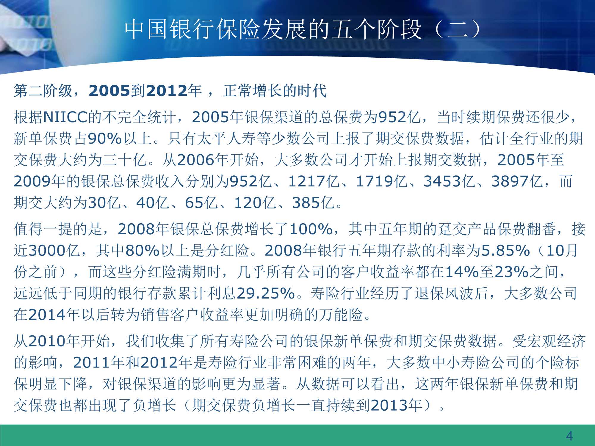 银保渠道的过去和未来（64页）