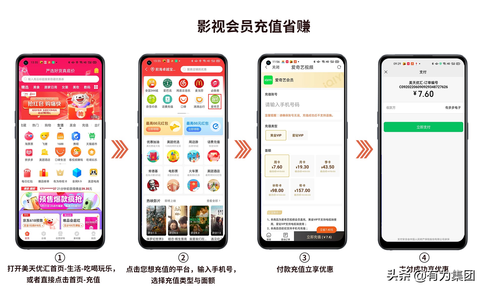 有为通讯：1部手机搞定美团、滴滴、淘宝…吃喝玩乐购一站式省钱