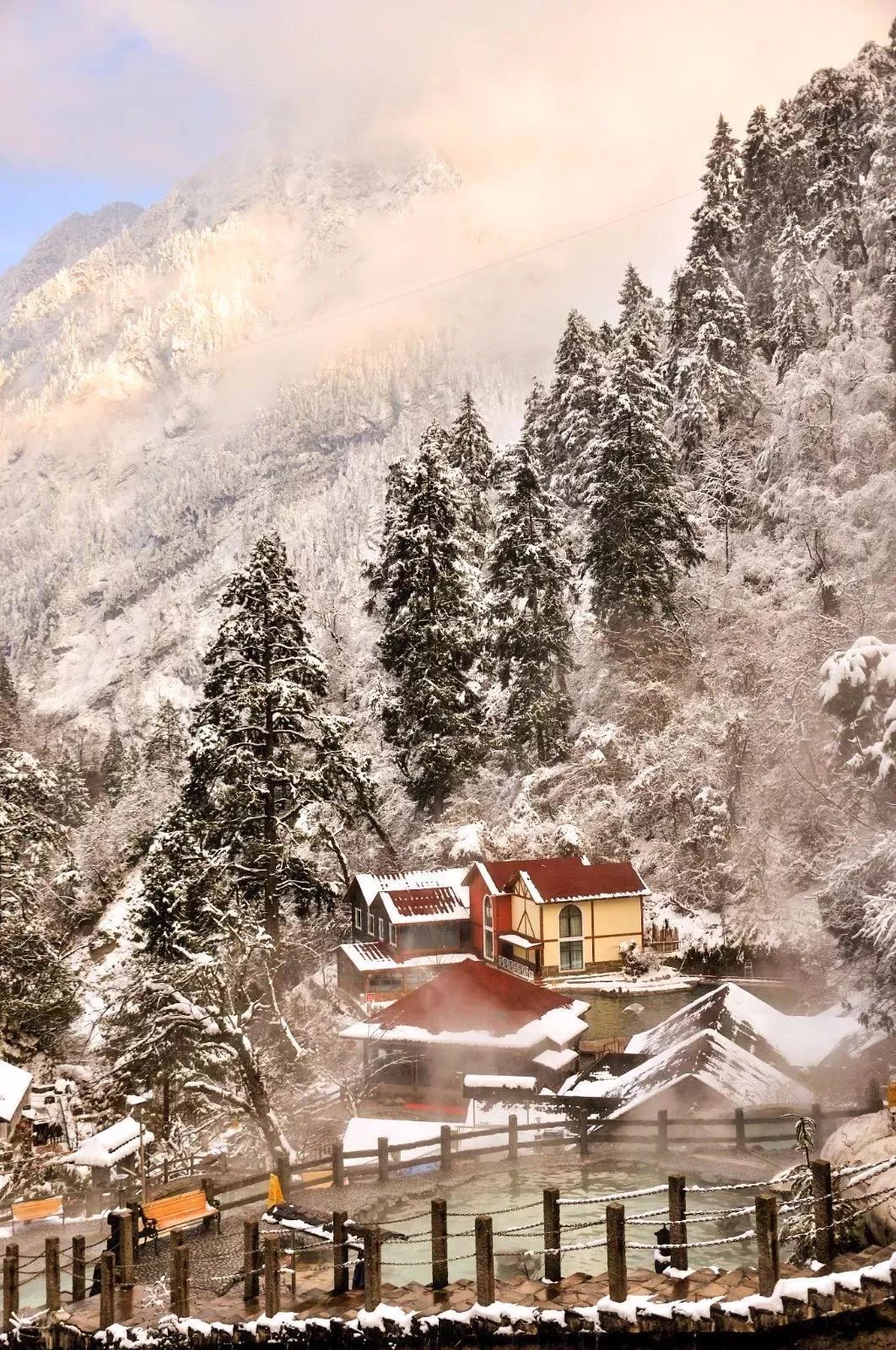 乐山周边这10个耍雪圣地,周末就出发!