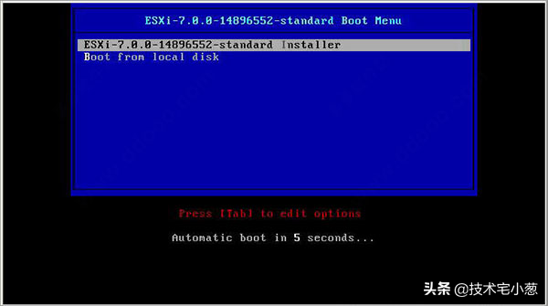 vmware esxi 7部署及授权方法