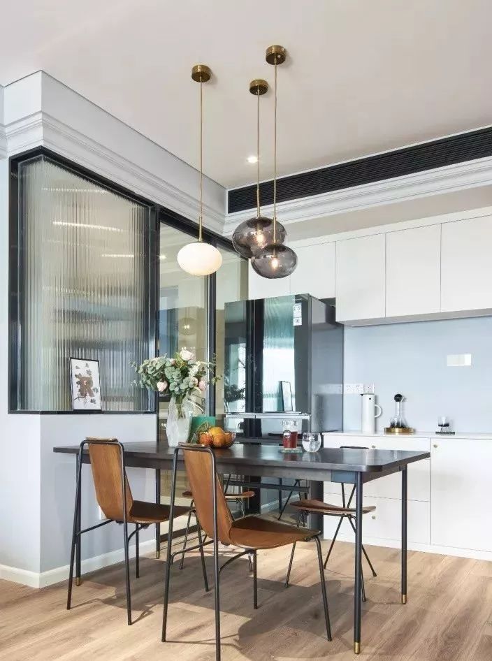 116平北欧风三居室，复古质感的家具，充满格调感