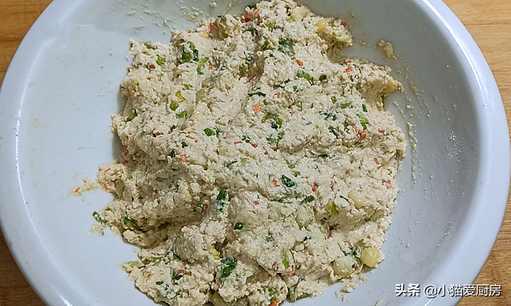 圖片[8]-豆腐里加入雞蛋 5分鐘做成早餐餅 營養味美 上桌大家搶著吃-起舞食譜網