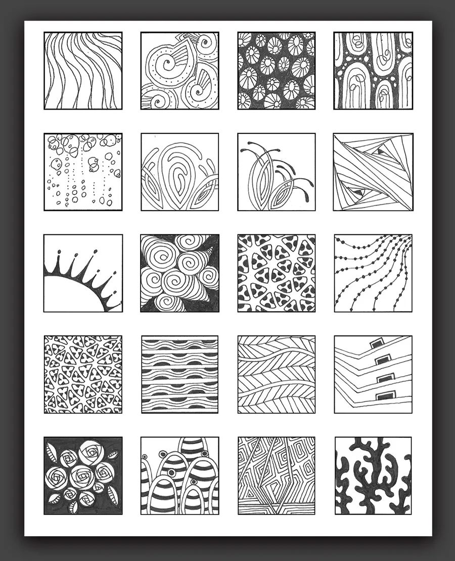 素材|线描基础组合图集,对绘画大有帮助!一定要收藏起来