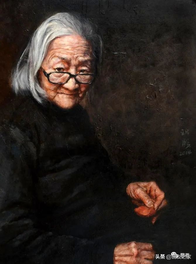 张锦龙油画人物作品欣赏