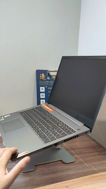 拥有ORICO增高折叠支架，肩颈酸痛电脑病乖乖远离我