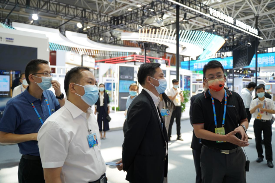 第五届数字中国建设成果展览会开馆首日，南威软件集团日程大事记