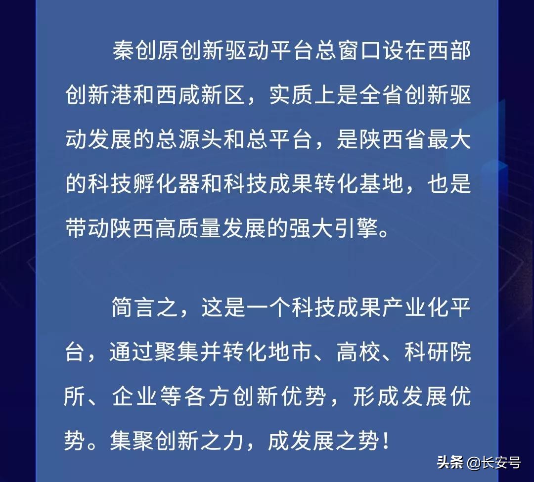 西安经开区带您一图看懂“秦创原”（一）