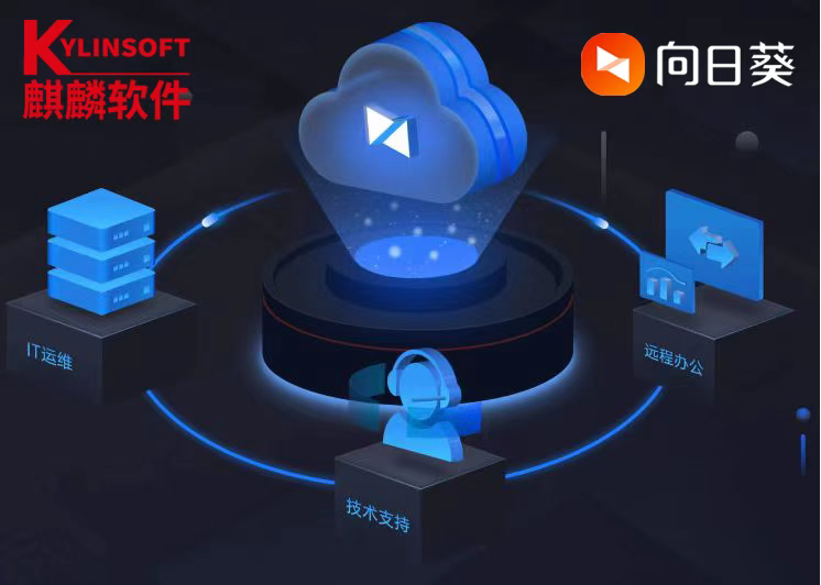 国产操作系统麒麟软件与贝锐向日葵携手共筑软件国产化生态圈