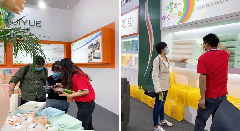 投产不到3年，依靠“九朵花”成为软体家具材料市场的小霸王