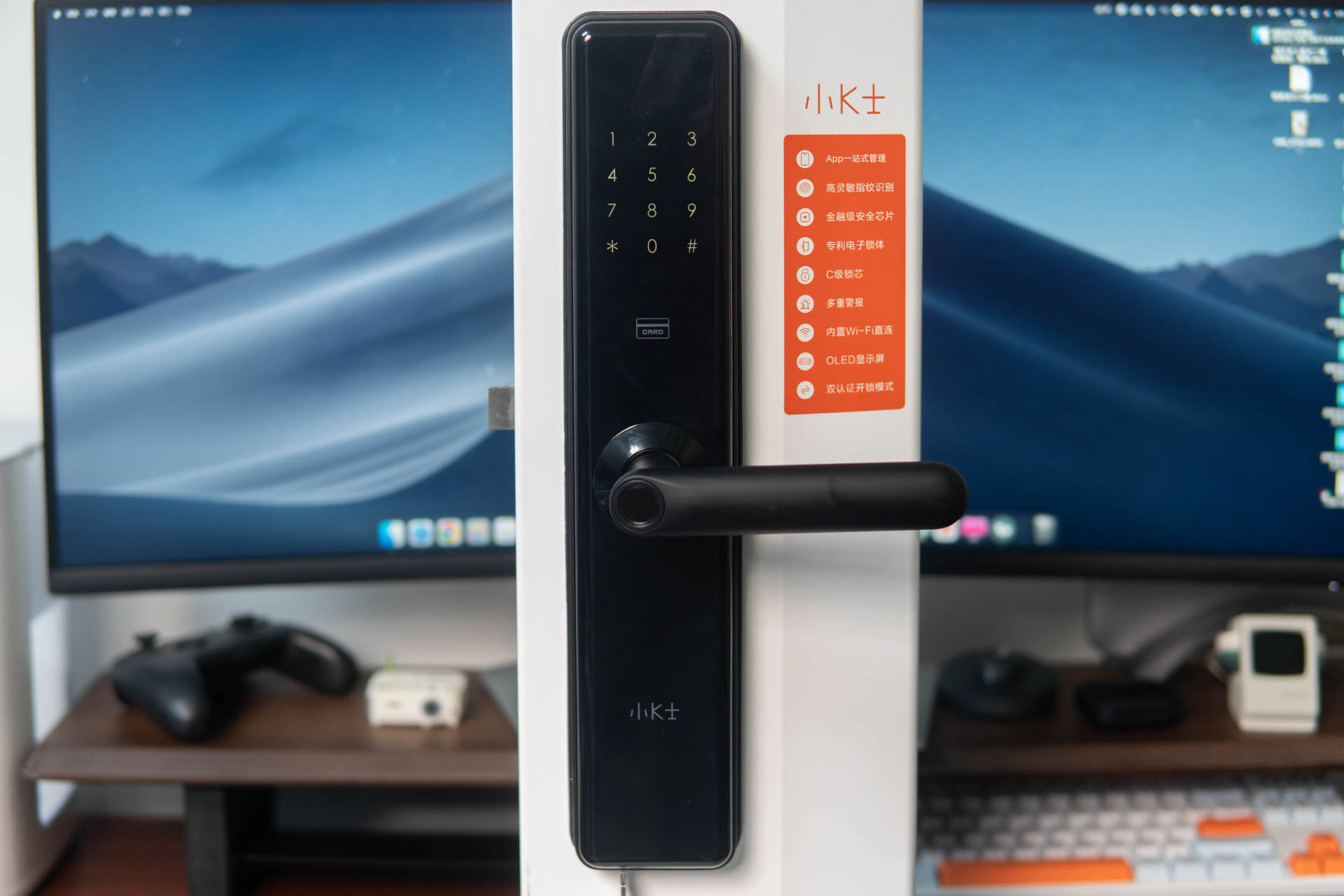 6种解锁、鸿蒙智联、场景联动，小K士智能门锁727不只是门锁