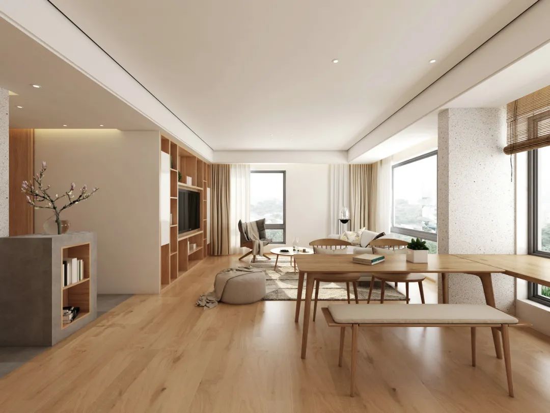 115m²花了50w：又美又实用的简约日式风，性价比真是太香了