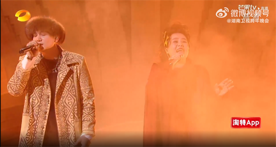 2022跨年晚会上的北音人