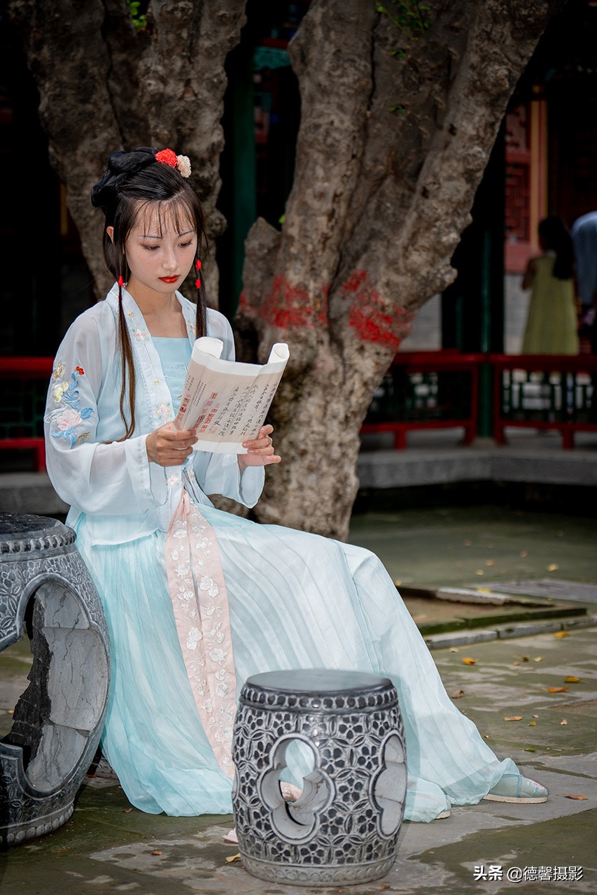 荣国府再现黛玉之影（环境人像）