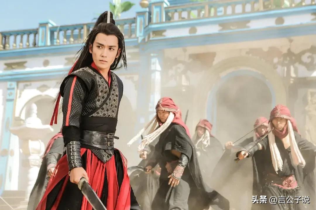 穿红衣古装帅成神的7位男星，有人气质冷艳，有人被请求焊在身上