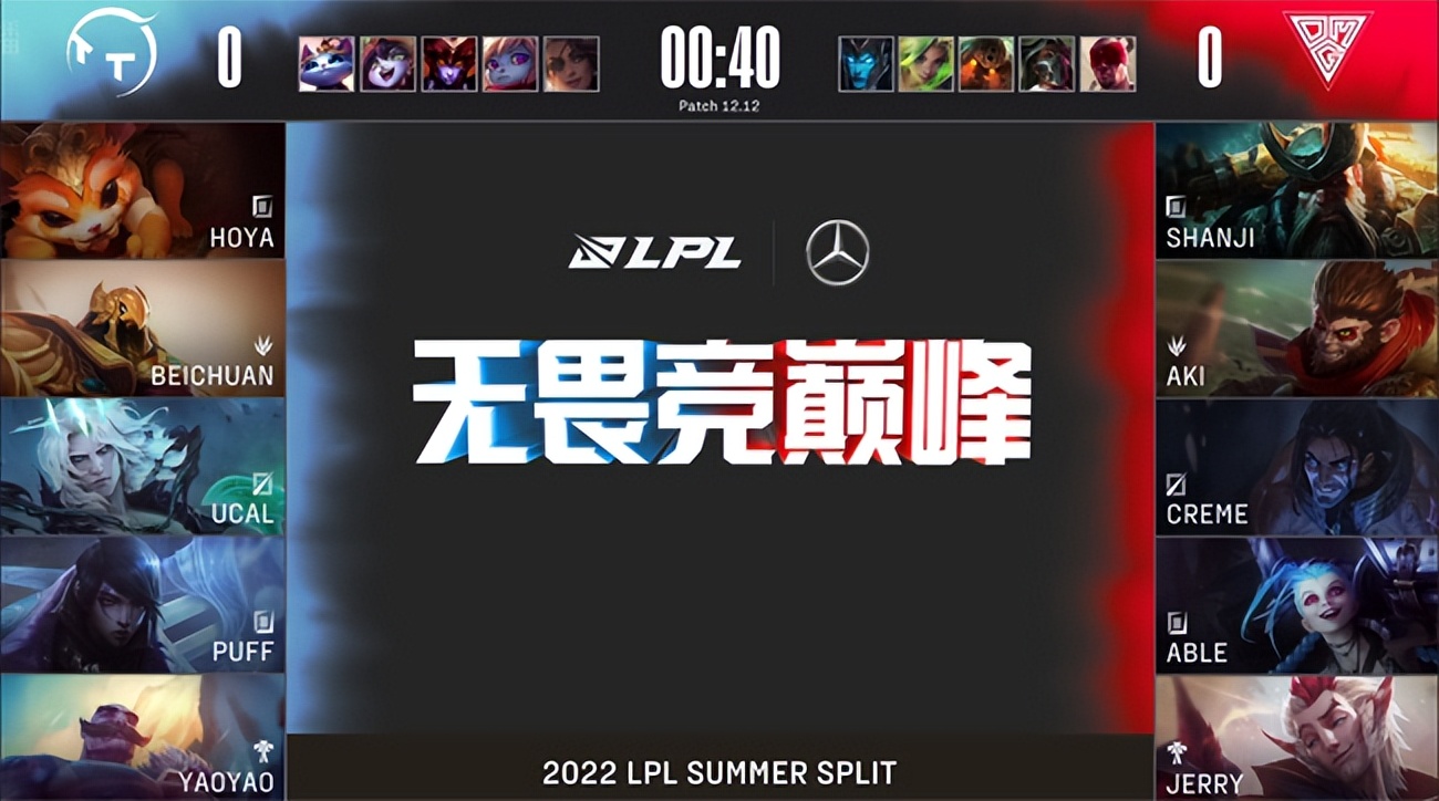 LOL-LPL：ucal沙皇单吃下路组伤害爆炸，TT稳健运营2-1掀翻OMG