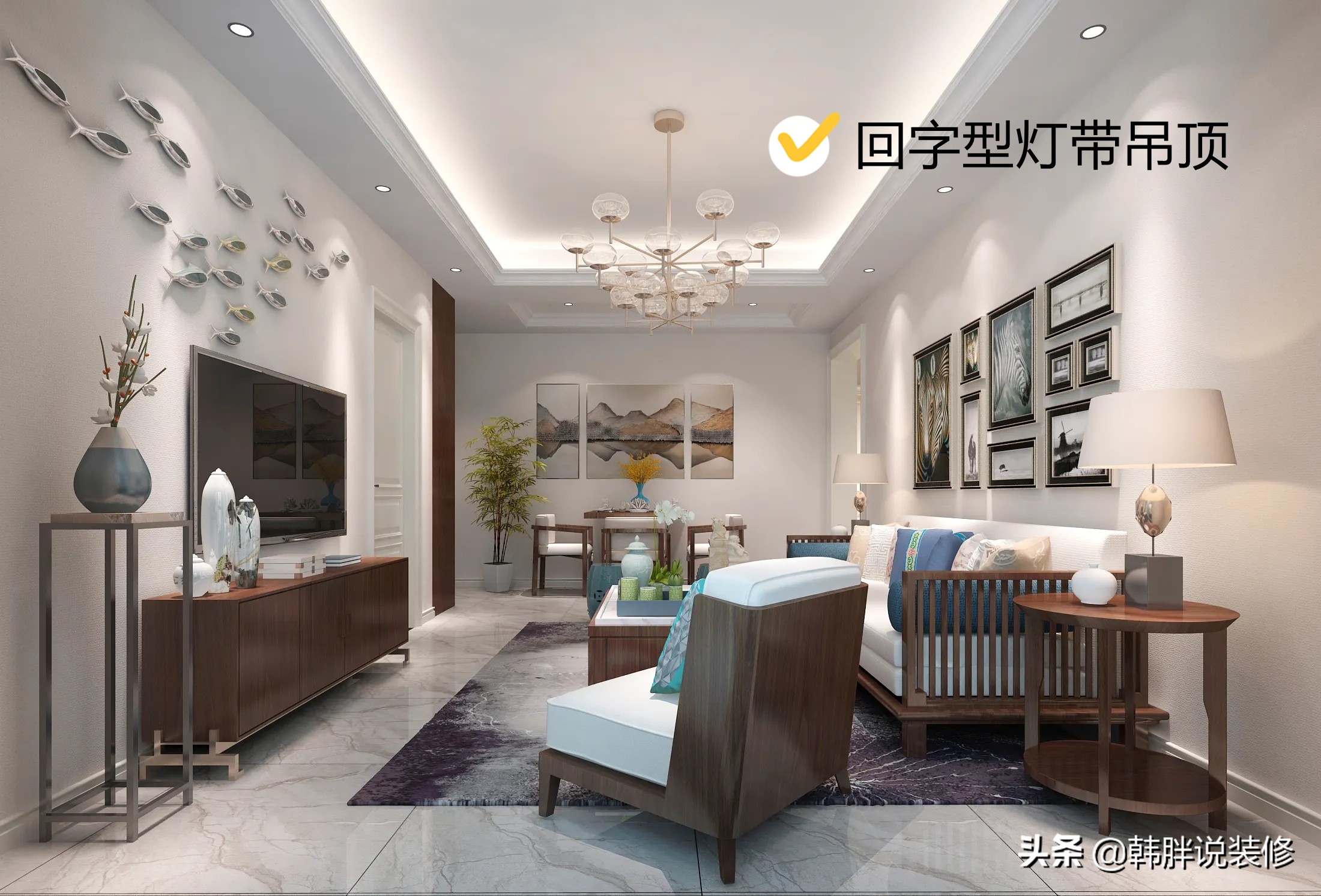 不管設計師的意見，客廳坚持“10不装”，入住后才知道有多机智