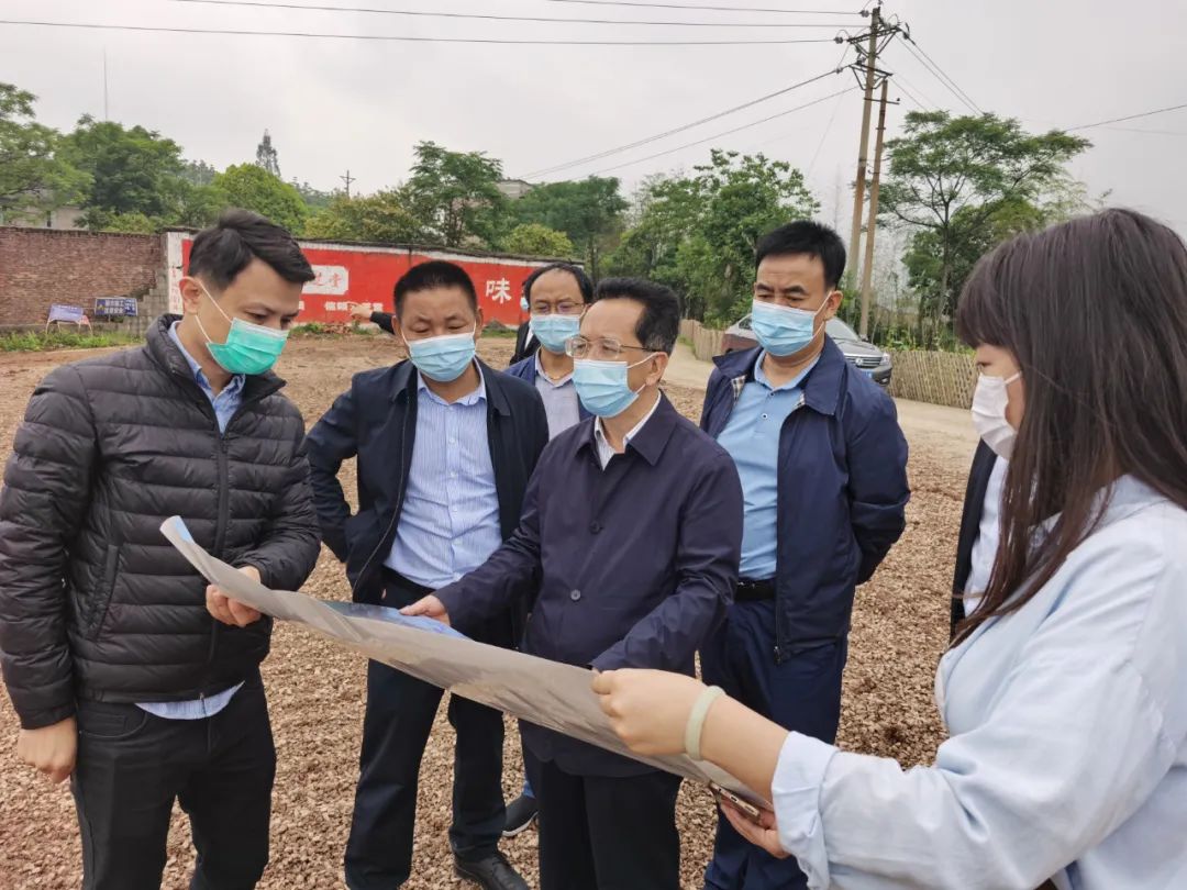 姜耀文率调研组到洪江市调研联系重点项目和安全生产工作