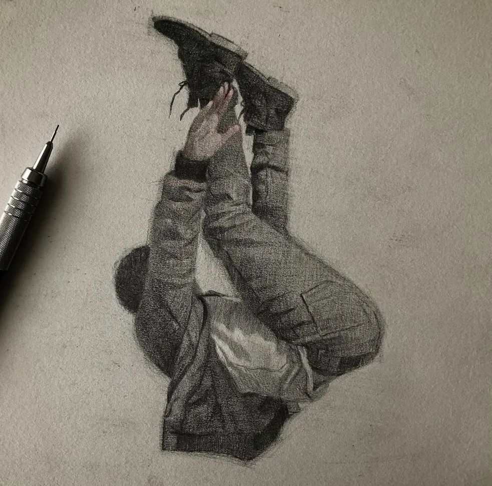35张国外画家生动的素描作品，给画赋予灵魂