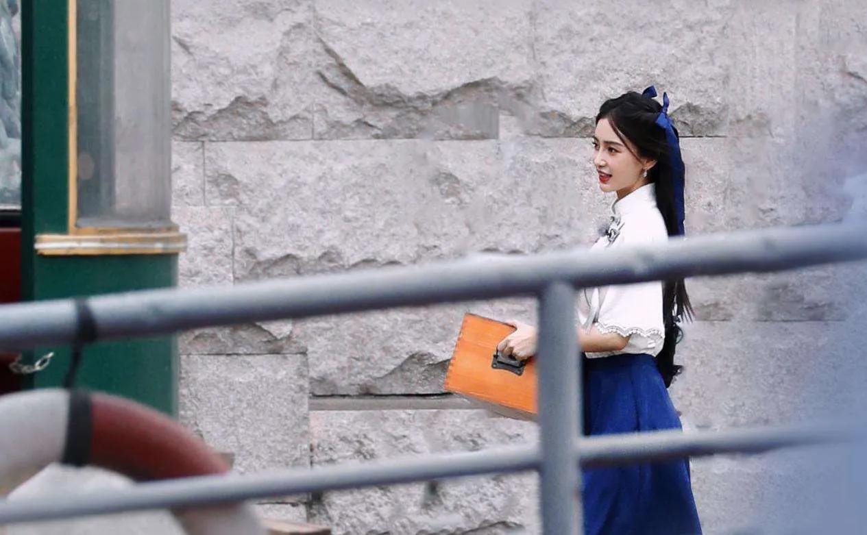 Angelababy的民国风打扮真的好漂亮啊！宛若天仙下凡