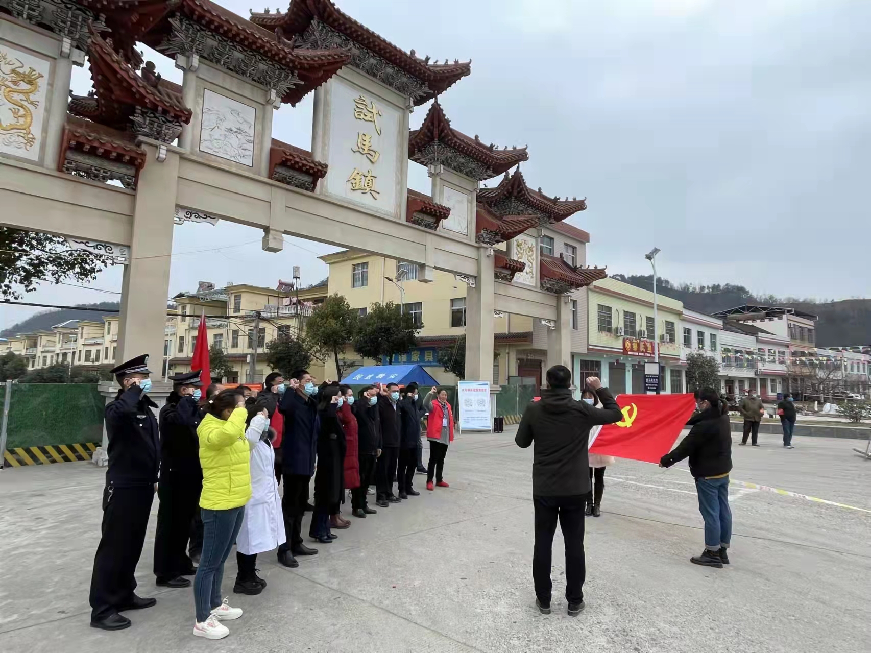 商南县公安局试马派出所“八个强化”打出疫情防控组合拳