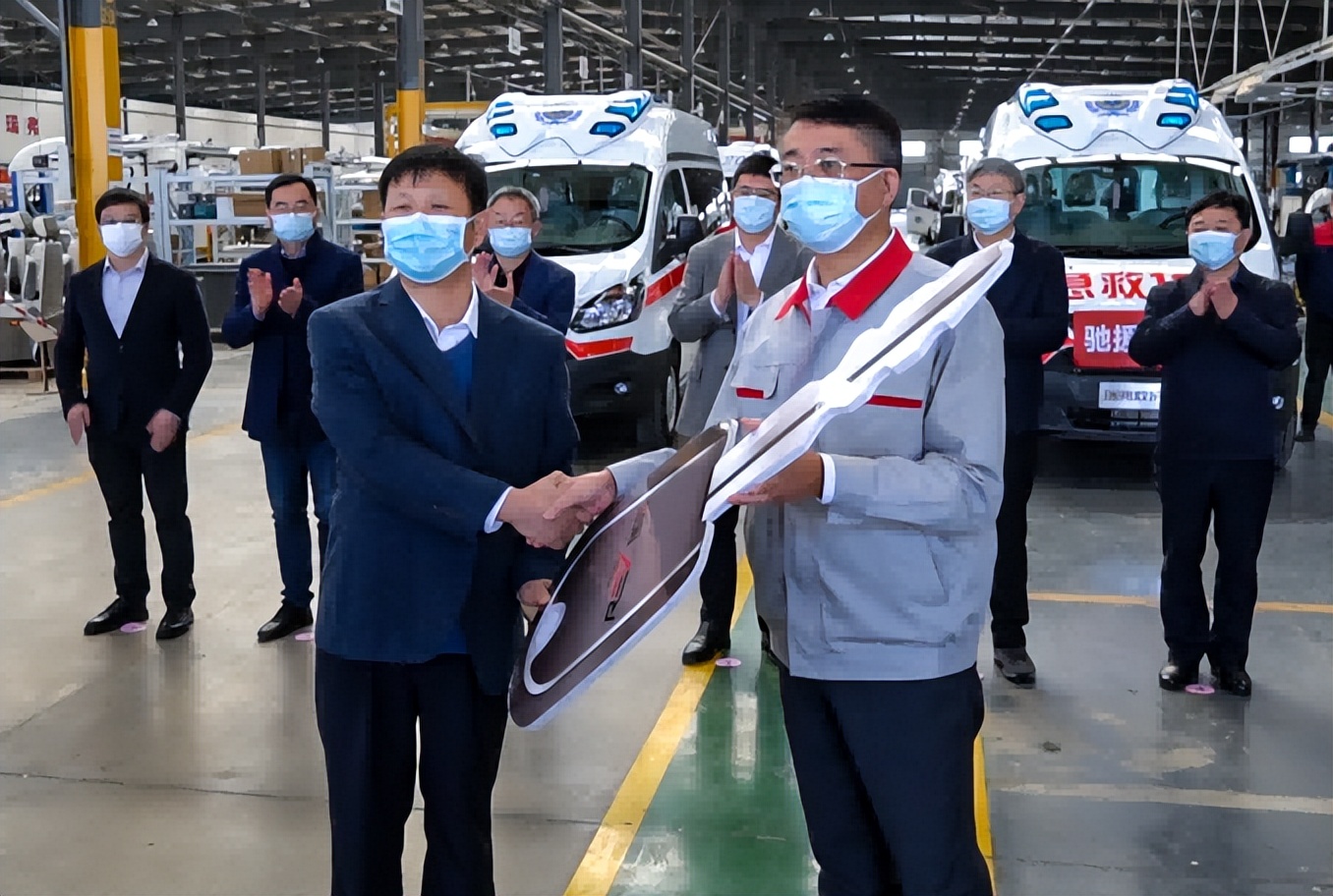 奇瑞集團(tuán)捐贈(zèng)10輛負(fù)壓救護(hù)車馳援抗疫一線