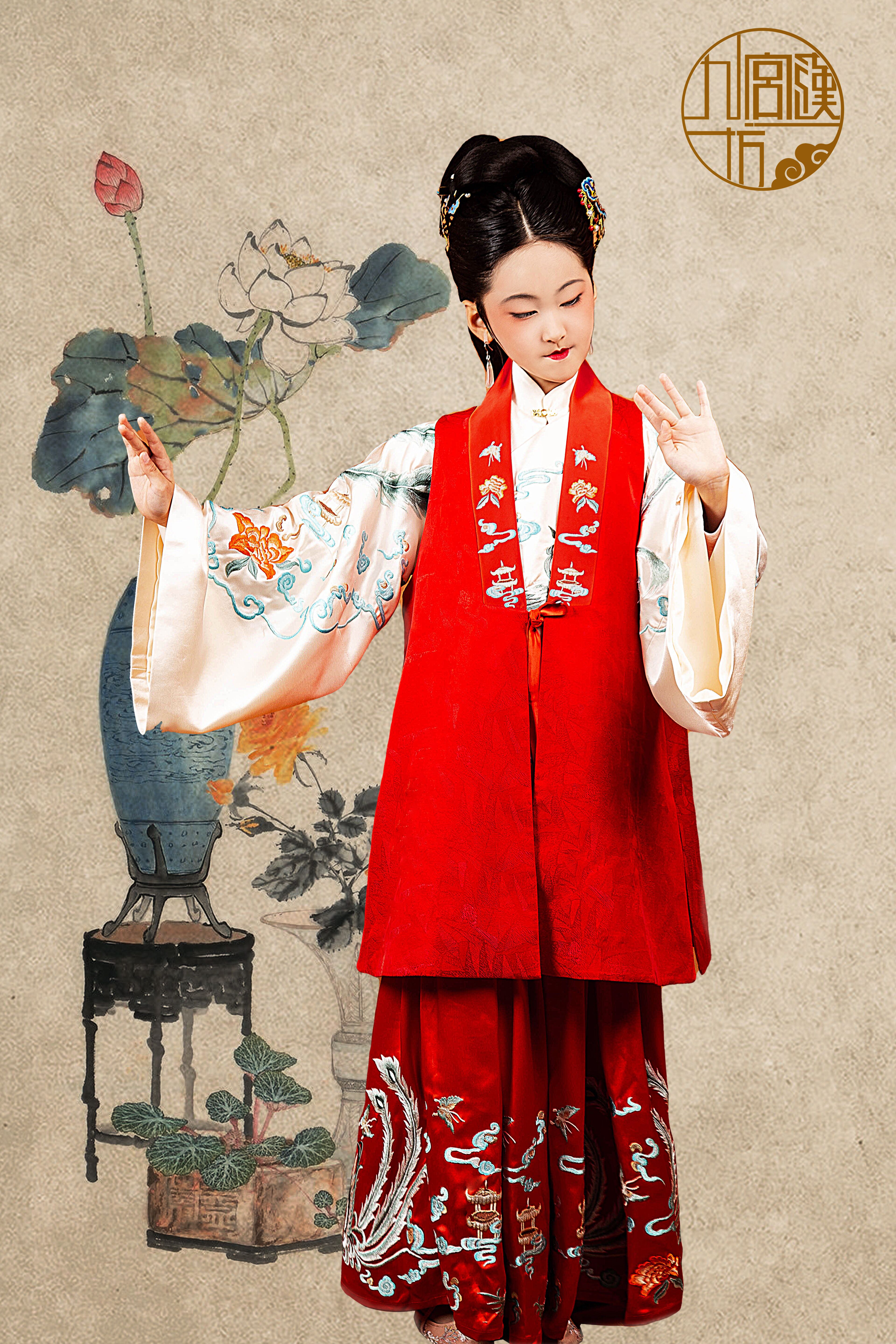 黄姚婉尔 | 2022中国童模榜中榜时尚盛典-九宫汉坊汉服推广官