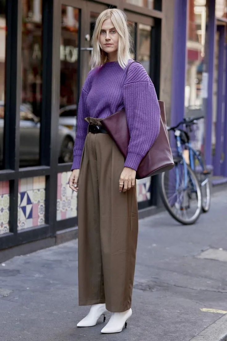 今年流行的紫色系,怎么穿才时髦?