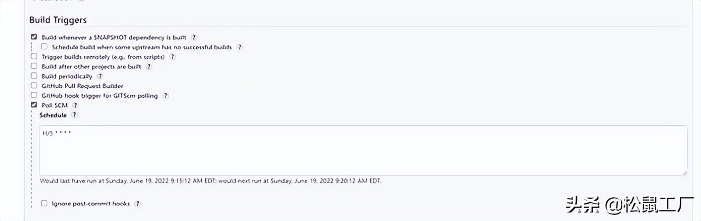 Jenkins 通过检查代码提交自动触发编译