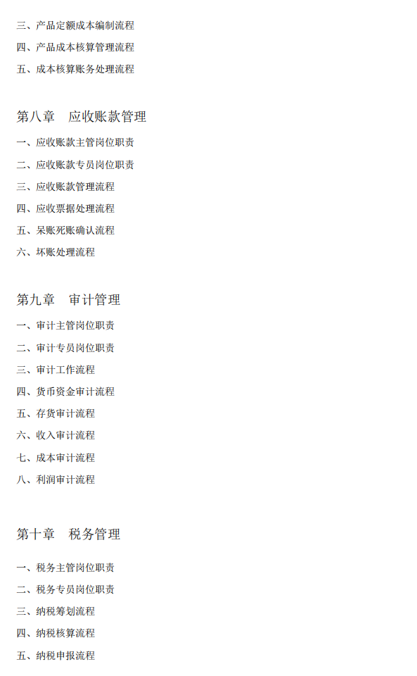 一广东28岁女会计，做的财务制度和流程（完整版），详细又清晰