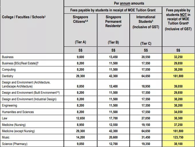 大学留学学费｜在新加坡读大学，一年要花多少钱？