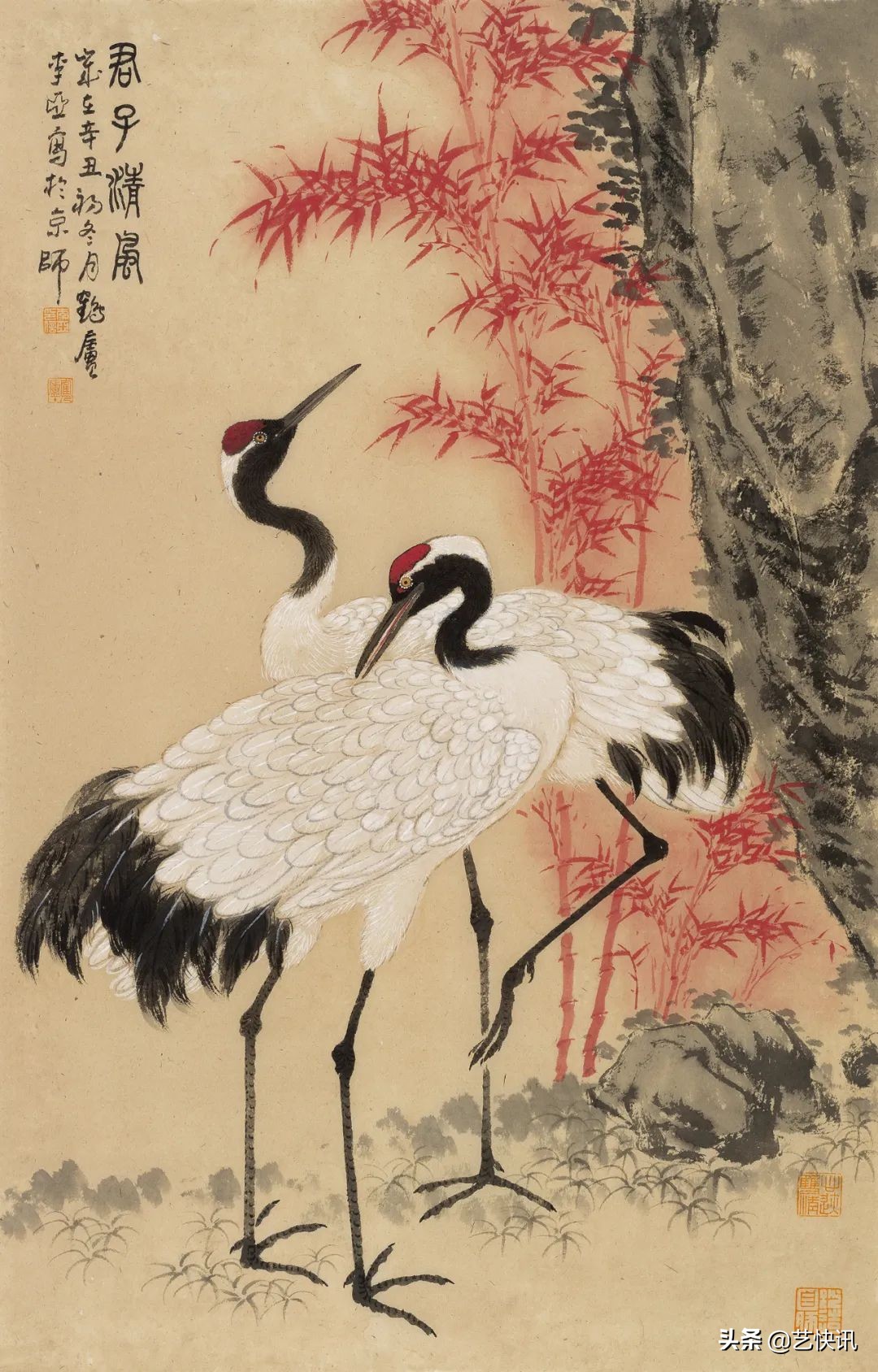 当代画鹤名家 | 李亚