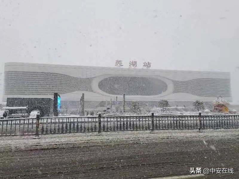 芜湖这场雪 下得太认真