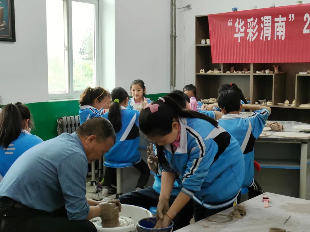 澄城县文化馆举办“华彩渭南”2022年澄城尧头陶瓷烧制技艺培训