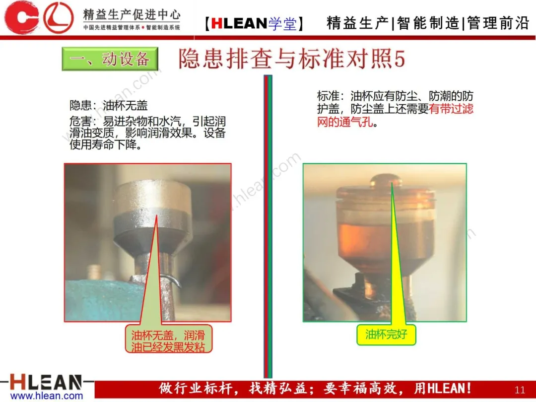 「精益学堂」现场设备隐患排查手册