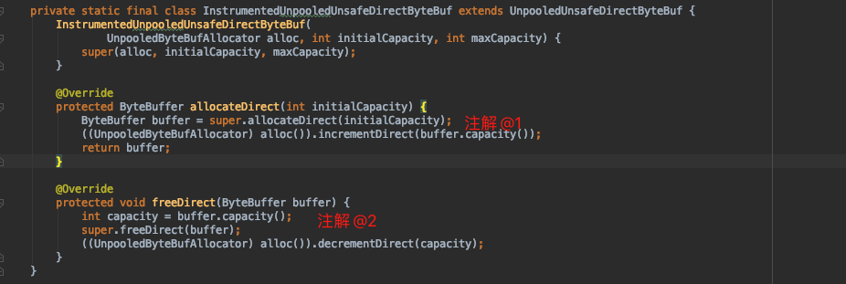 Netty非池化内存分配