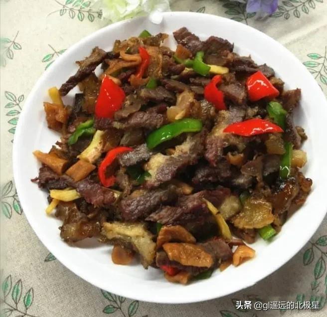 风干肉怎样煮了好吃（北方人家用风干肉制作出的美食）