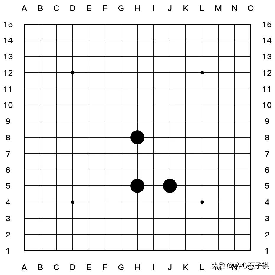 值得收藏的五子棋必胜棋型进攻路线演示37幅图