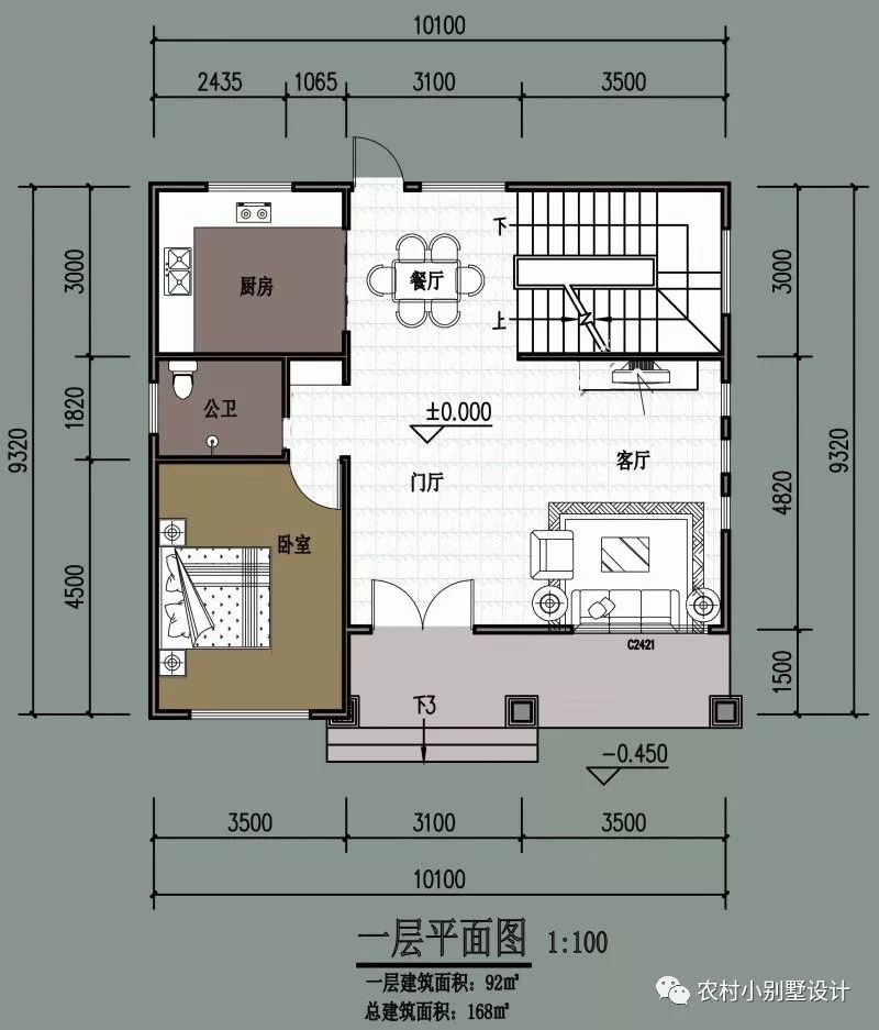 6款成本低面积小的二层农村别墅，2022年宅地小就这么建筑