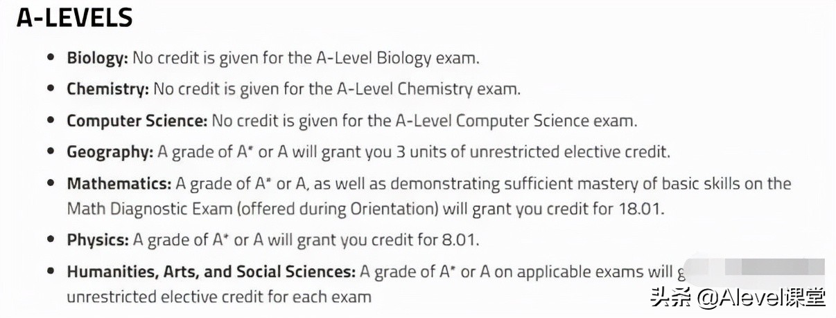 A-Level在美国的认可度如此之高！哈佛、斯坦福、耶鲁都能申
