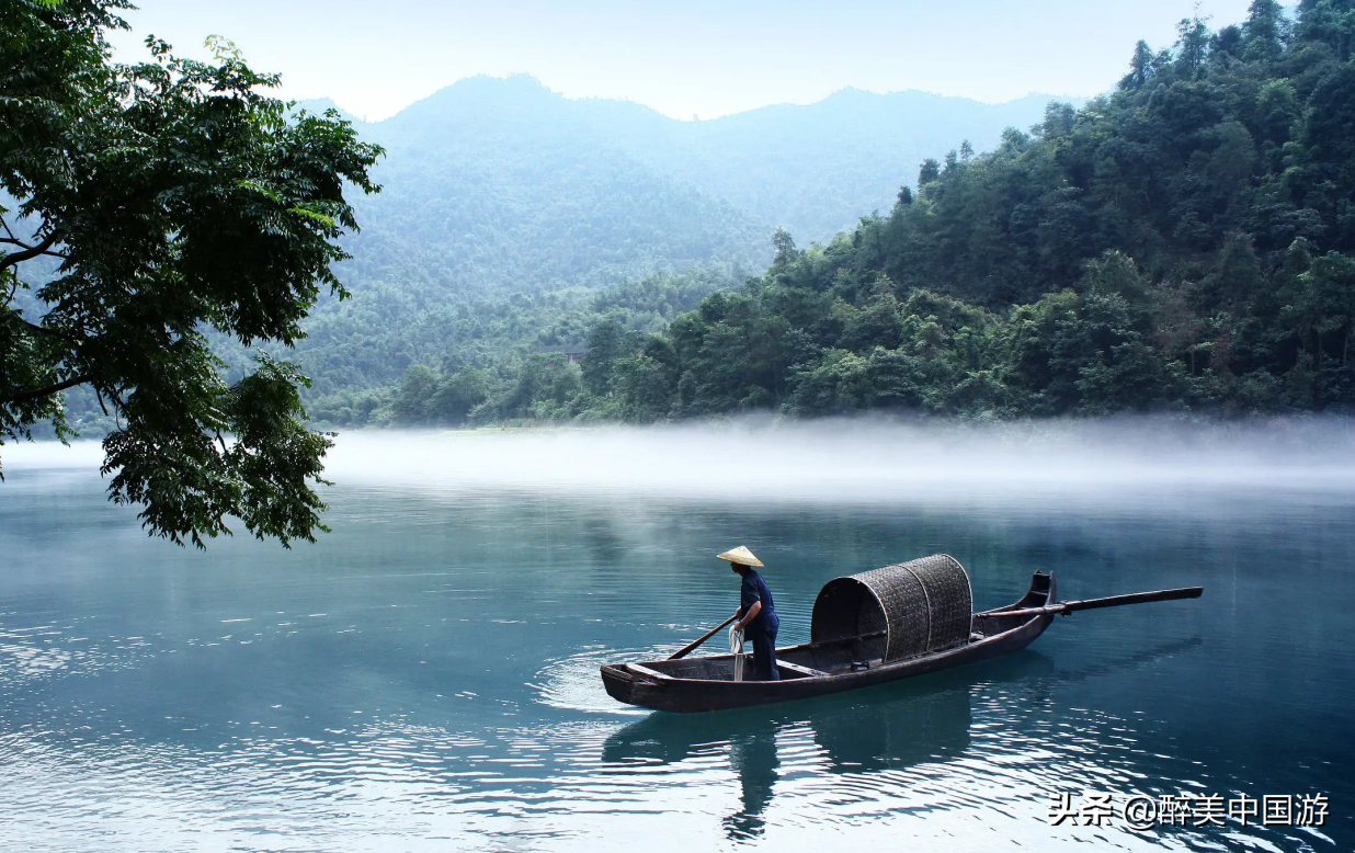 乘船游湖，观赏雾漫小东江，攻略详解