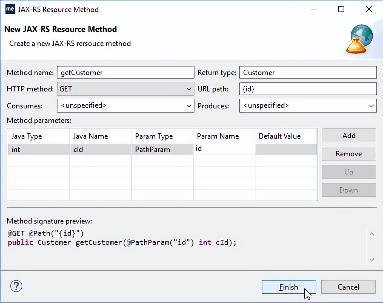 Java IDE MyEclipse 使用教程：创建一个新的 REST Web 服务