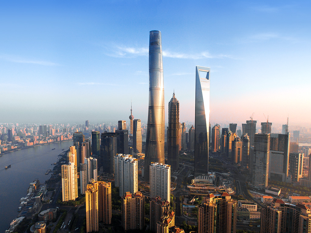 2022年高度位列全球前十的地标建筑——上海中心排名被取代