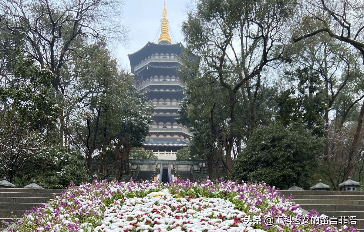 杭州：早春二月的西湖十景，断桥有残雪、苏堤未晓春