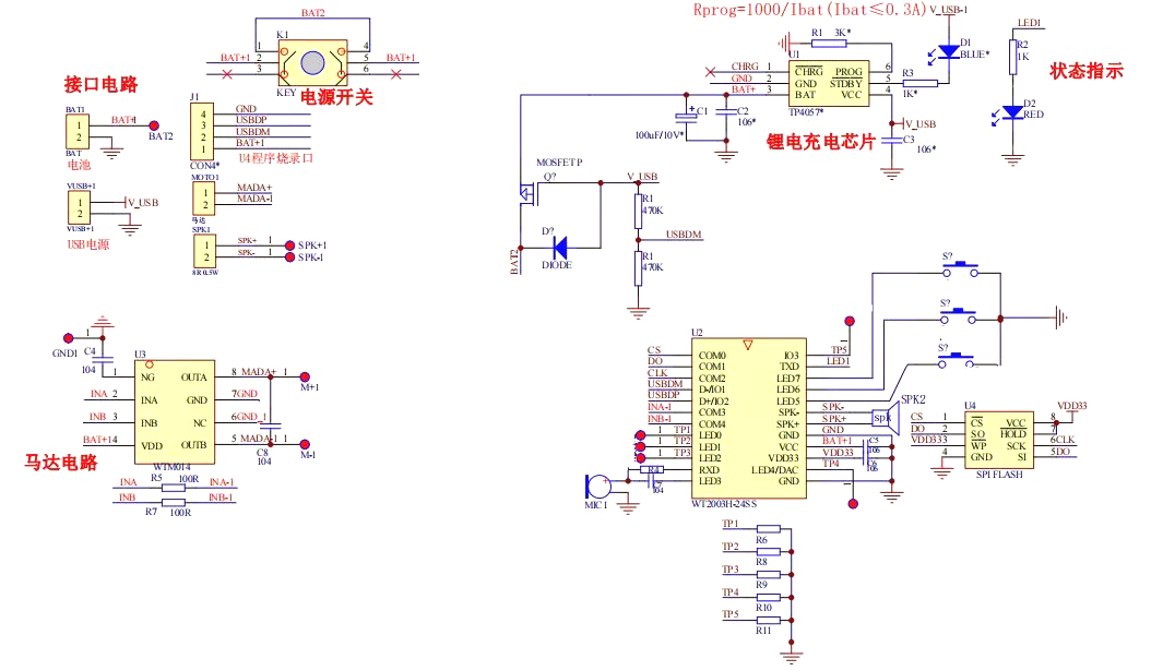 WT2003HX语音芯片IC在儿童玩具产品的应用设计方案