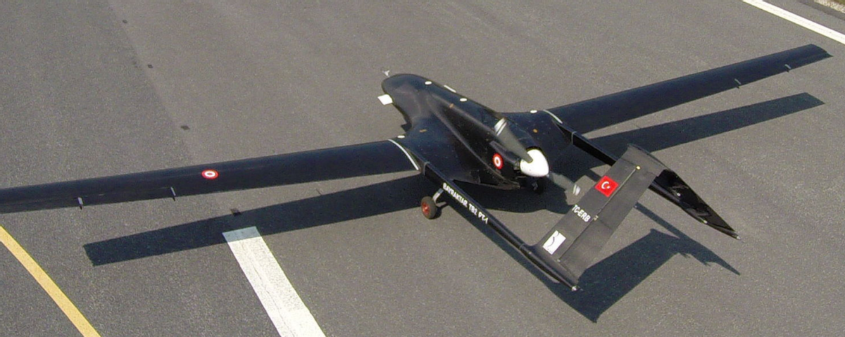 �ھ�ɱ��ﵣ�����ս���б������۵�TB-2���˻����������