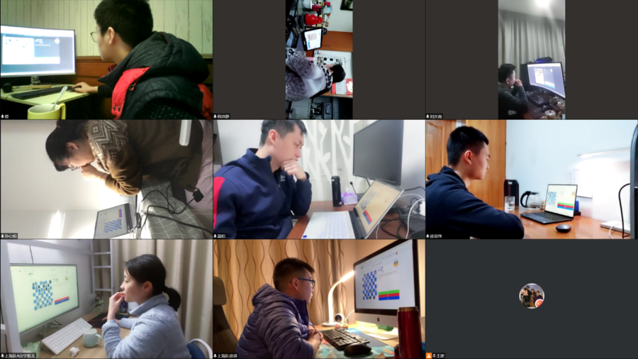 城市国象联赛候选赛两轮战罢，济南银丰、青岛城阳、杭州银行连胜两轮