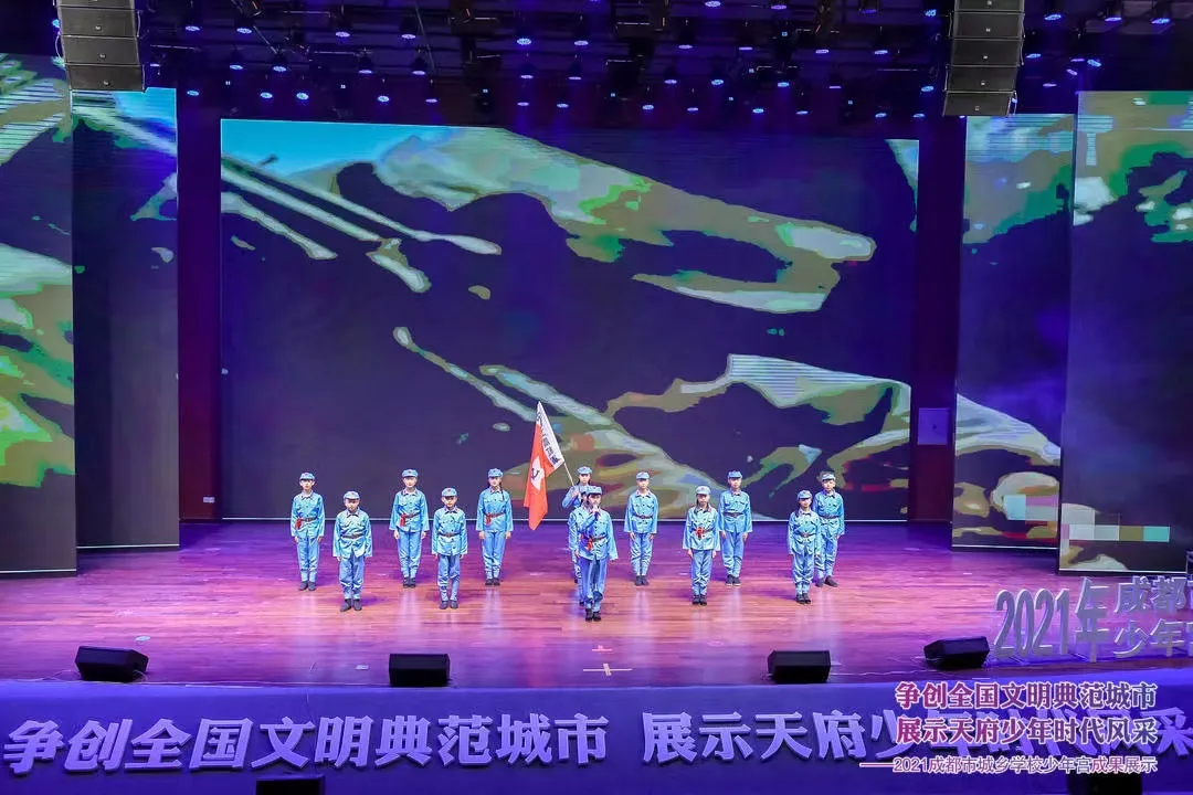 编织校园风采,弘扬天府文化——万安小学参加少年宫成果展示