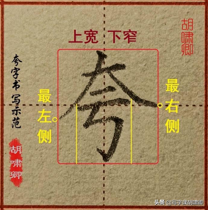 练字的时候，掌握3条“黄金法则”能让你的字，越写越漂亮